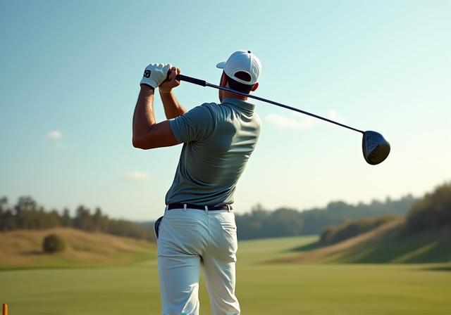 Die kraftvolle Dynamik eines Driverschwungs